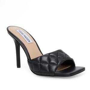 STEVE MADDEN SIGNIFY BLACK  Slip-on Sandals Size 9,5